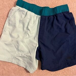 The North Face Men's Swim Trunks - Aqua and Navy